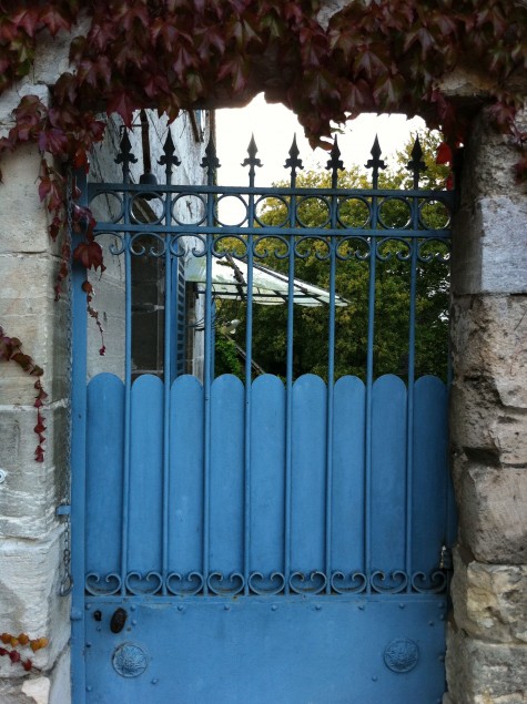 French garden gate