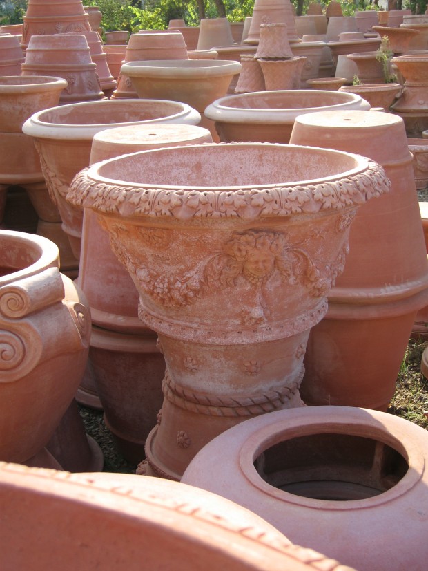 Italian terra cotta pots